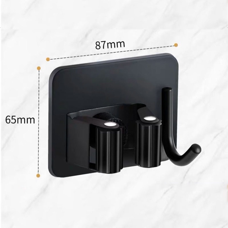 SUS 304 Holder Kain Pel/Gantungan sapu pel with hook/Broom clip with hook