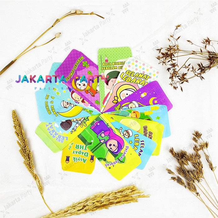 AMPLOP LEBARAN/AMPLOP UNIK/AMPLOP ANGPAO LEBARAN MURAH KARAKTER