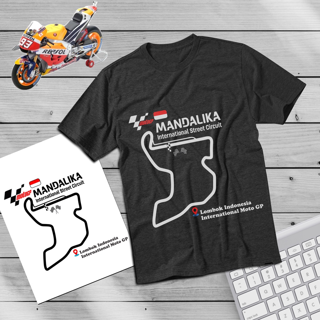 Tshirt Kaos Mandalika Racing Team Original Kaos Mandalika Circuit Kaos Mandalika Dewasa Kaos Mandali