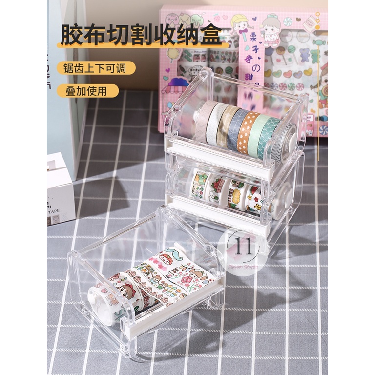 Dispenser Washi Tape Box Washi Tape Pemotong Washi Tape Washi Tape Cutter Kotak Washi Tape