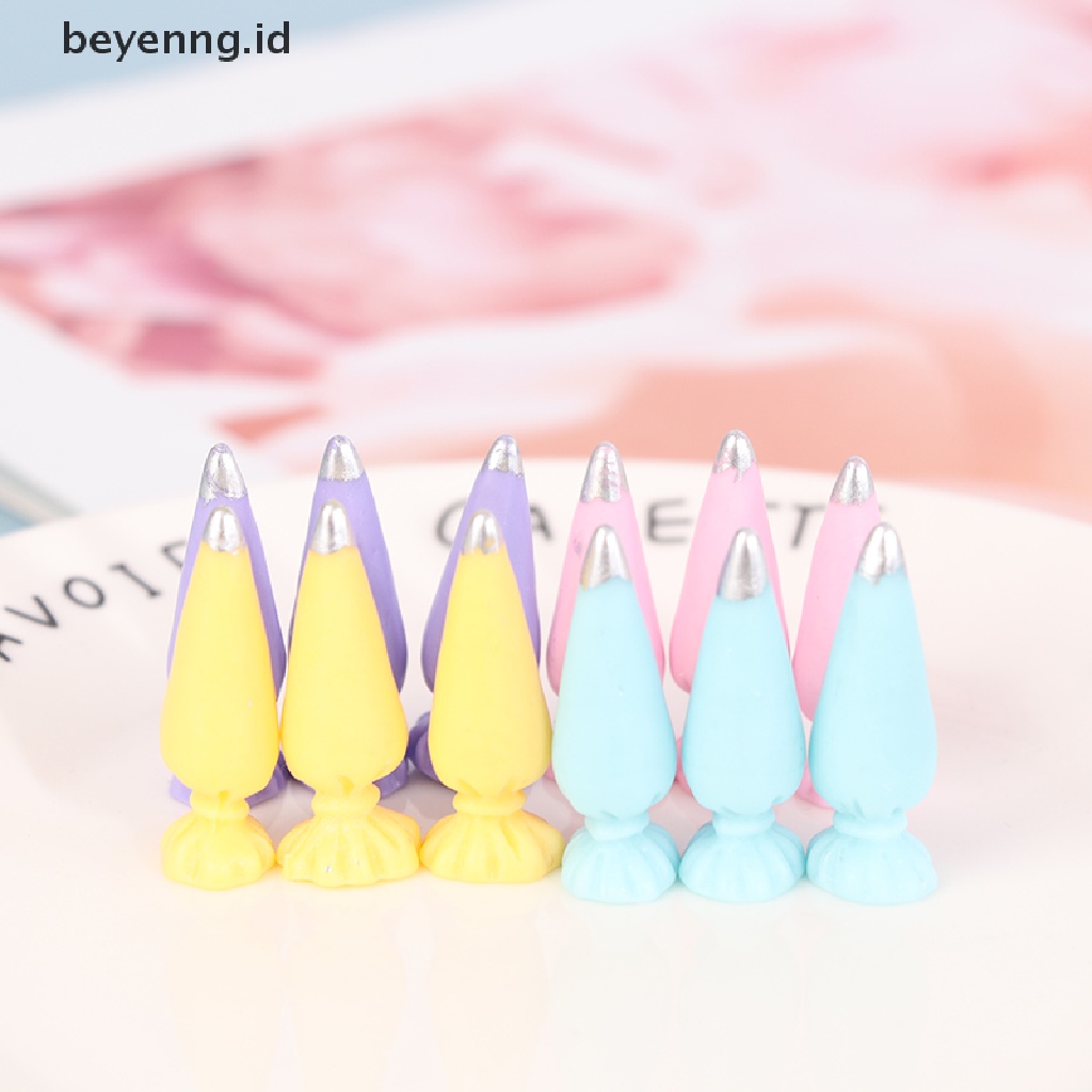 Beyen 10pcs Miniatur Tas Kue Kering Rumah Boneka Pretend Play Makanan Boneka Untuk Dekorasi Dapur ID