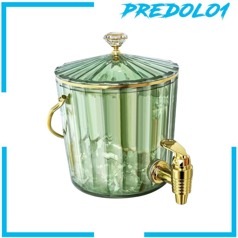 [Predolo1] Dispenser Minuman 2L Dengan Spigot Juice Jar Untuk Jus Limun Kulkas