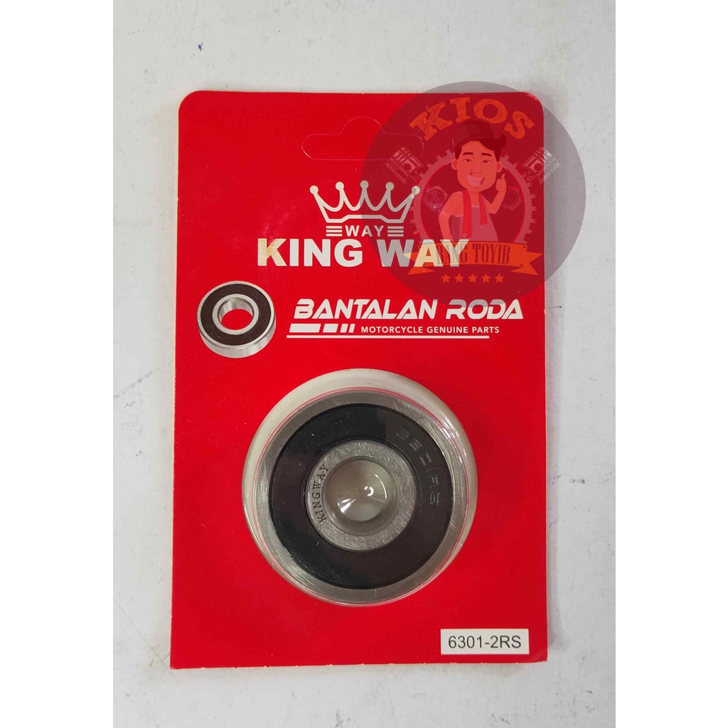 Bearing 6301 2RS As Roda Depan Grand Supra GL Mega Pro Tiger (KINGWAY)