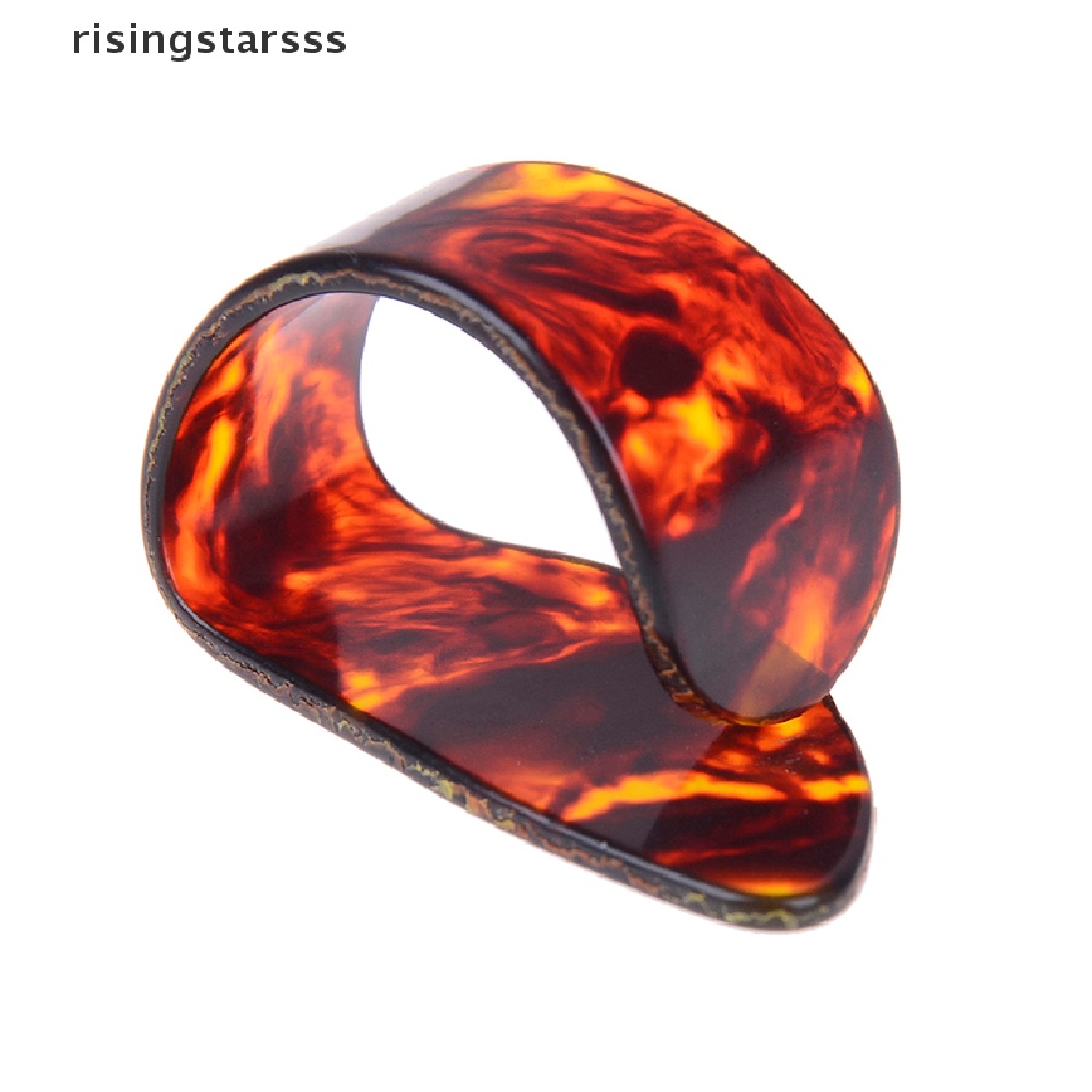 Rsid Span-new Gitar 10pcs Plectrum Nail Picking Thumb Finger Picks Stainless Steel celluloid Jelly