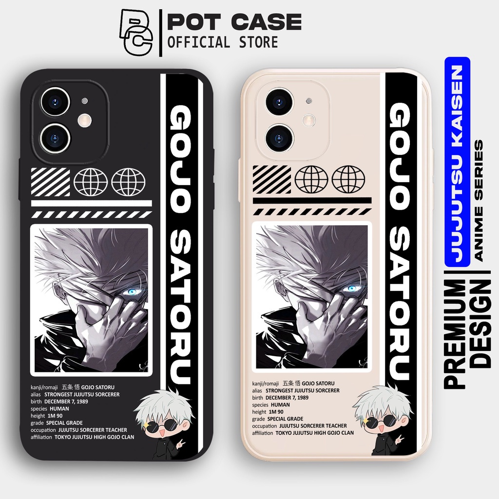 Case Xiaomi Gojo Satoru Redmi 7 8 9 10 10C 9A 9C 9T NOTE5A NOTE8 NOTE9 NOTE10 NOTE11 SM128 Statistik