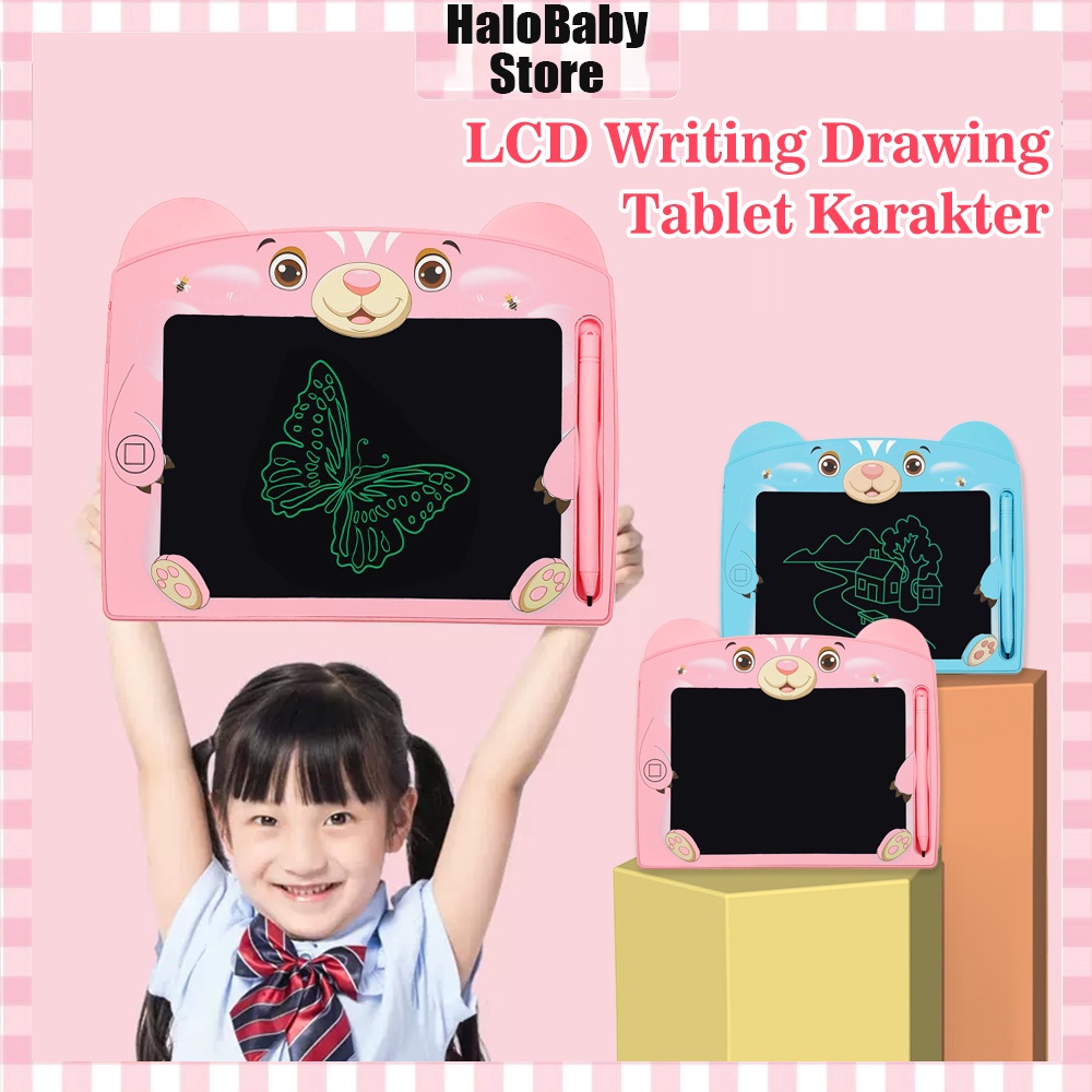 Halo Baby LCD Drawing Writing Tablet Anak/Papan Tulis Gambar Mainan Edukasi / Drawing Pad