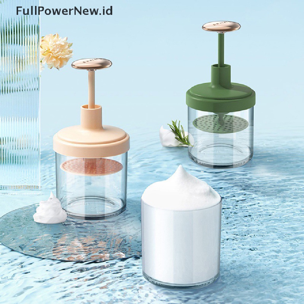 Power Portable Foam Maker Cup Bubble Pembersih Wajah Bubbler Alat Pembersih Wajah ID