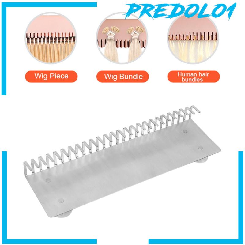 [Predolo1] Holder Ekstensi Rambut Tempel Dinding Tahan Lama Untuk Mengepang Cuci Stylist Rambut