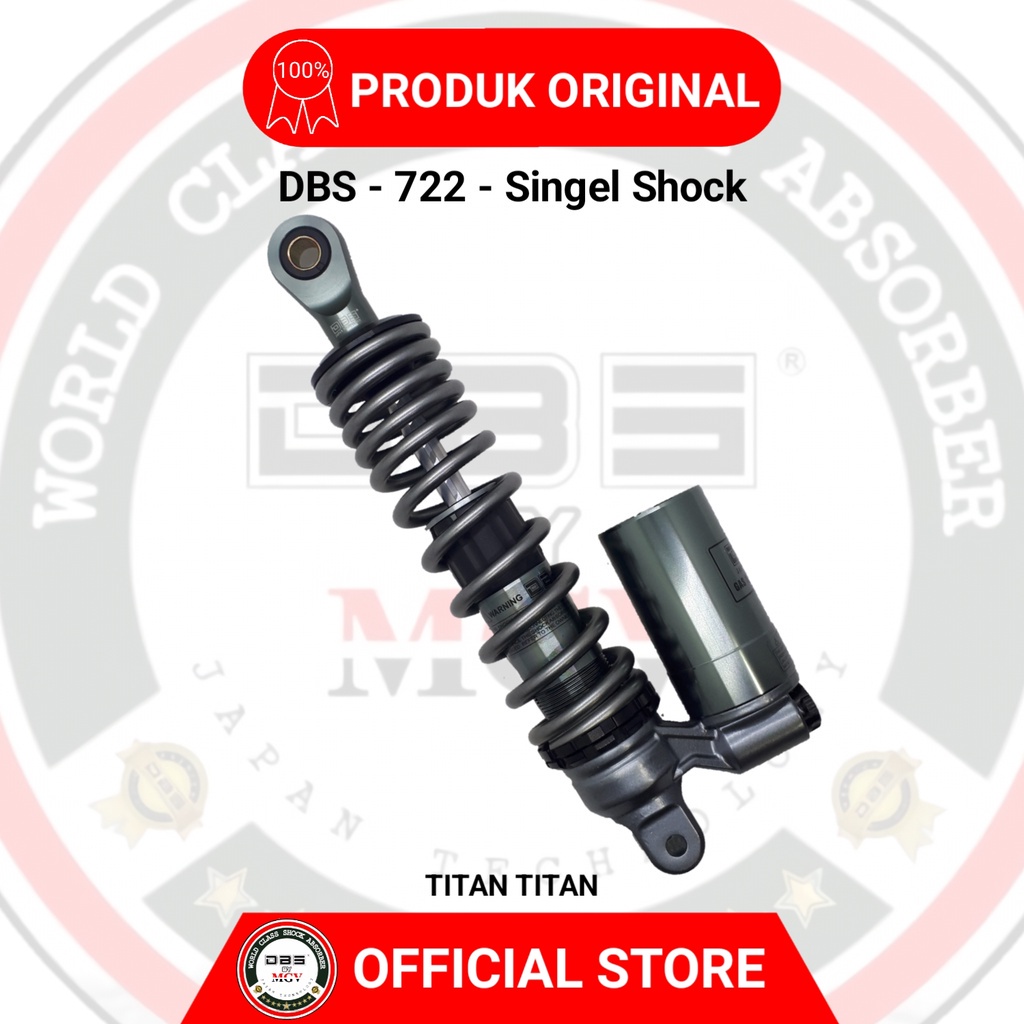 [ BISA COD ] Shock Tabung DBS 722 E SERIES YAMAHA LEXI FREEGO