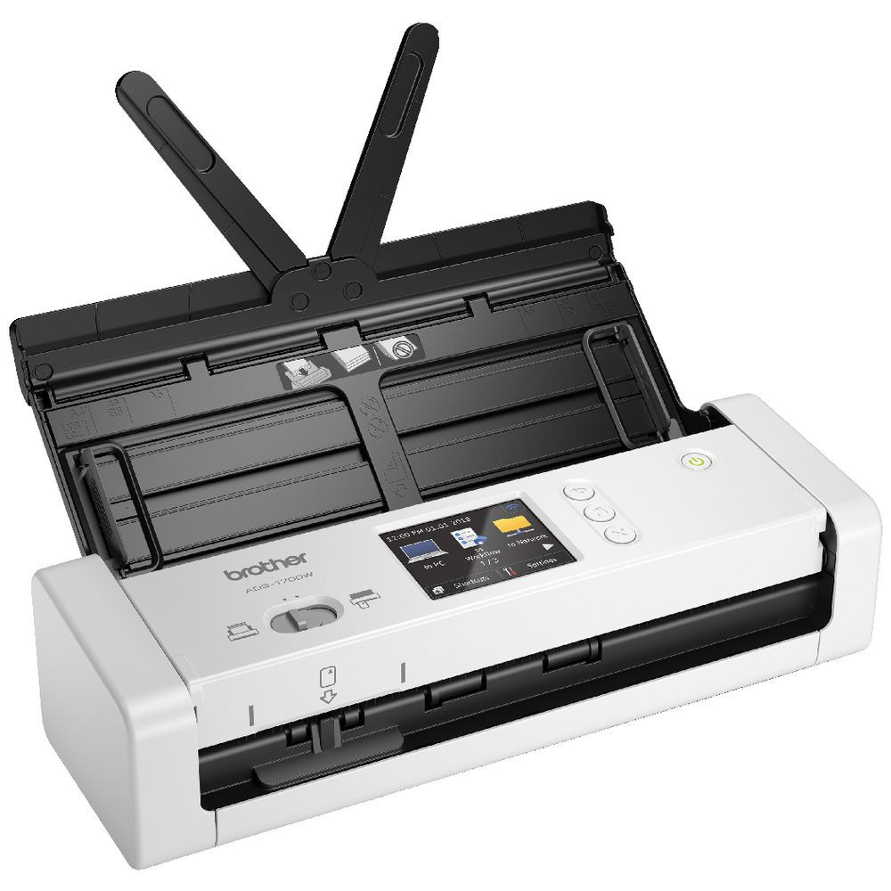 SCANNER BROTHER ADS-1700W / SCANNER ADS 1700W 25PPM WIFI ADF 20 - GARANSI RESMI