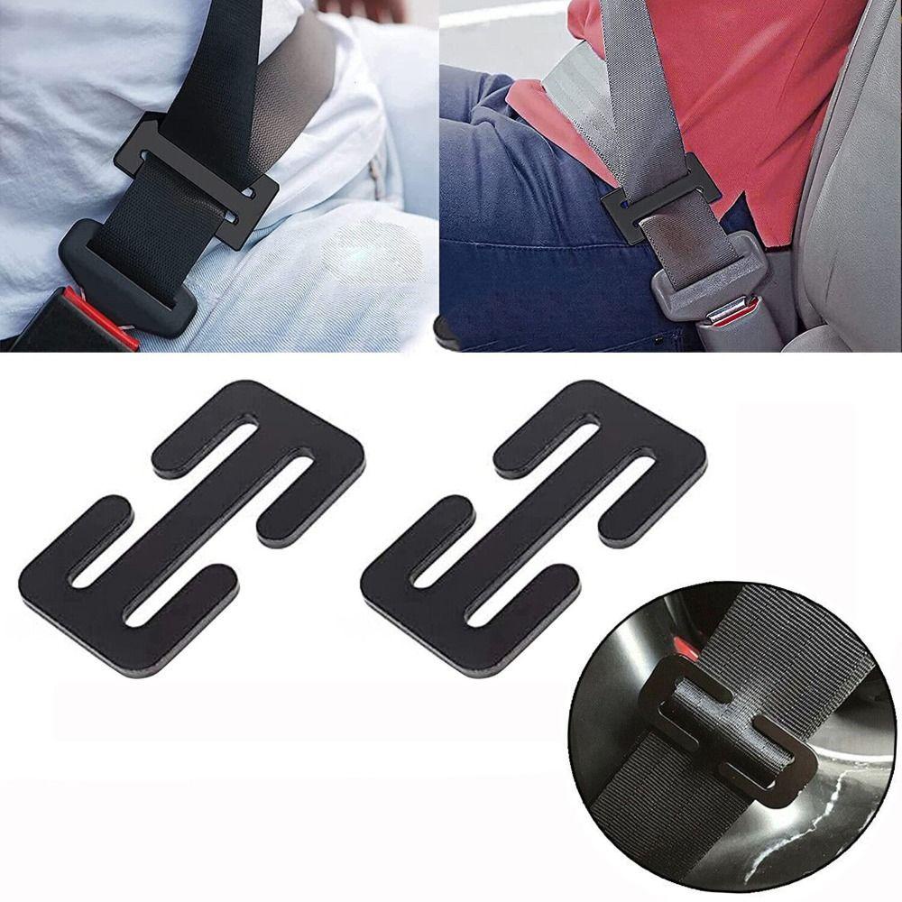 POPULAR Stopper Sabuk Pengaman Mobil Metal Klip Pengunci Otomotif Aksesoris Mobil Belt Strap Clamp