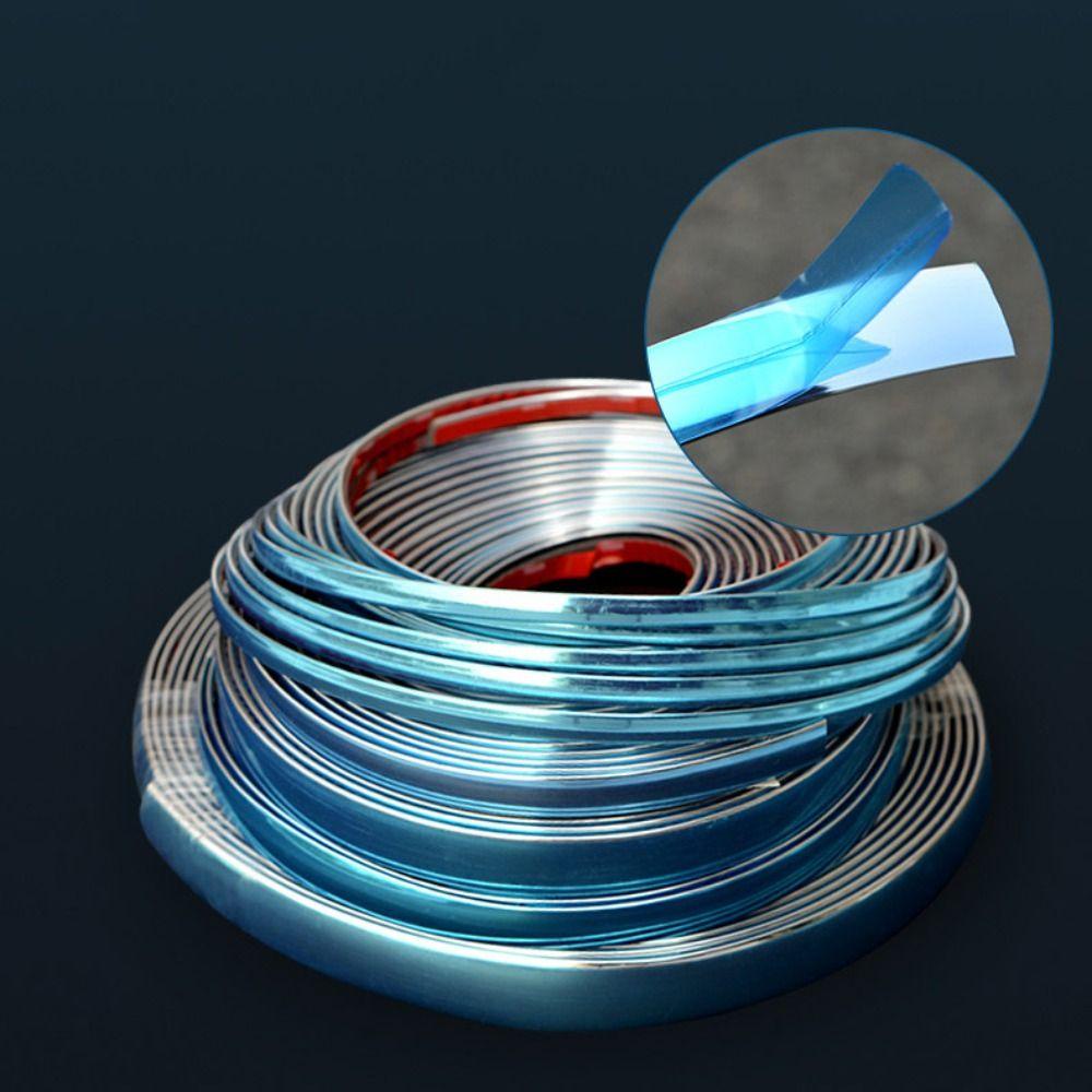 Lanfy Dekorasi Mobil Strip Pintu Jendela Bumper 3M Mobil Styling Anti-Tabrakan Strip PVC Moulding Styling Trim Scratch-Proof Auto Door Protector