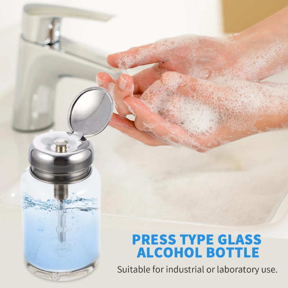 TOP 100ml Dispenser Pump Bottle Tekan Kosong Pumping Jar Botol Airless Push Down