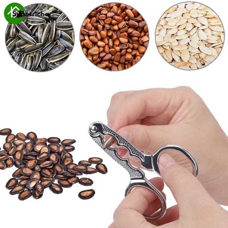 Hot Sale/Multifunction Sunflower Seed Plier/Pemecah Kacang Stainless Steel/Penjepit Pembuka Benih Melon/Pemipil Kenari Pine Plier Gunting Aksesoris Dapur