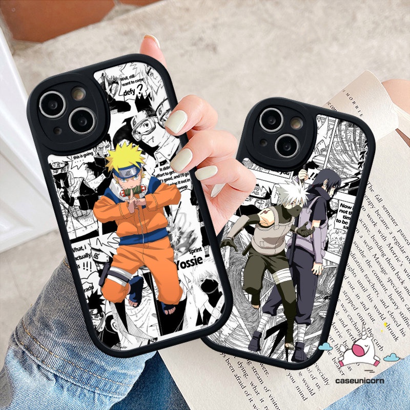 Csing Infinix Hot 10s 10T 11s 9 11 10 Play Hot 10 Lite Note 8 Smart 5 6 Trendy Kartun Anime One Piece Luffy Lucu Hokage Uzumaki Naruto Uchiha Sasuke Soft Case