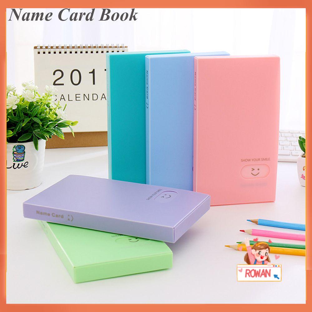 R-flower 120saku Buku Photocard Portable Candy Color Album Foto Kapasitas Besar