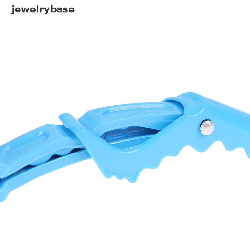 [jewelrybase] 5pcs Hairdressing Salon Matte Sectioning Clamp Hair Clip Jepitan Rambut Grip Cakar Butik