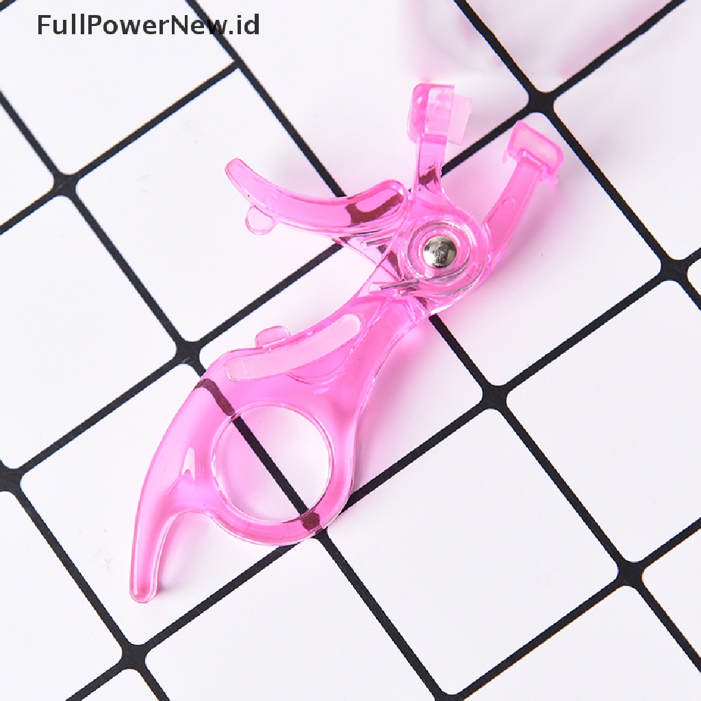 POWER 2Pcs/Set Eyelash Curler Nature Curling Plastic 3D Eyelashes Applicator Tools ID