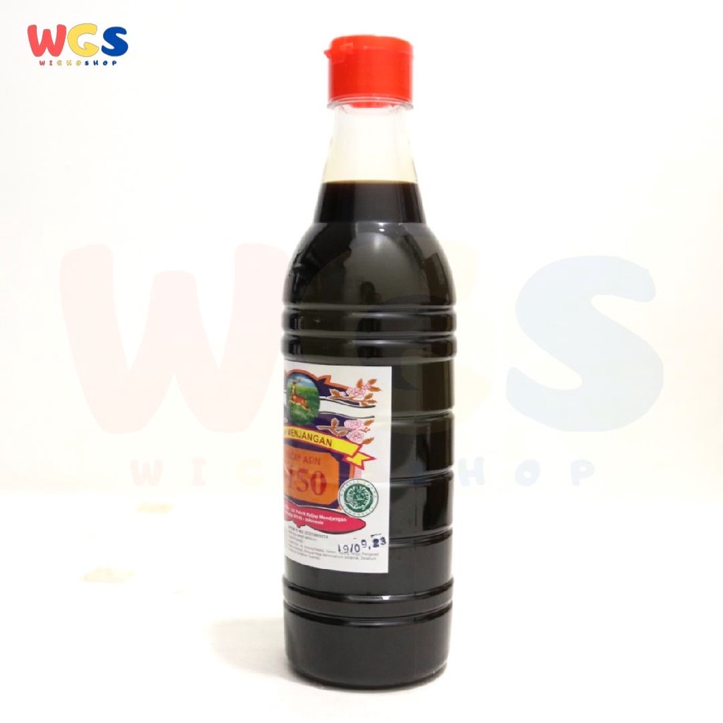 Kecap Cap Menjangan Kecap Asin No 150 Original Soy Sauce 600ml - Halal