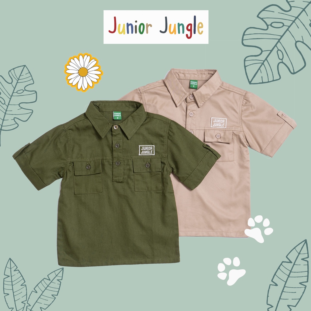 Junior Jungle Kemeja Anak 2-6 Tahun Top Quito Series