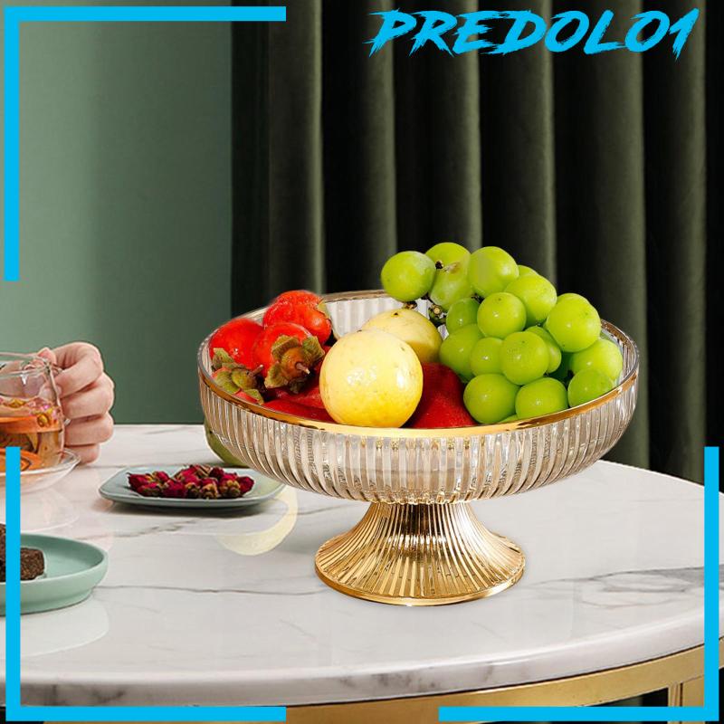 [Predolo1] Fruit Bowl Mangkuk Penyimpanan Sayur Buah Elegan Decor Untuk Dekorasi Meja