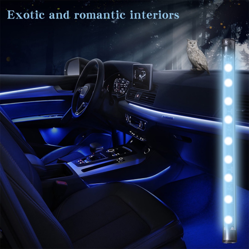 5050smd LED Lampu Ambient Lampu Pesta Suasana Romantis USB Lampu Malam Dashboard Konsol Lampu Hias Strip Lampu Interior Mobil Lampu Suasana Mobil