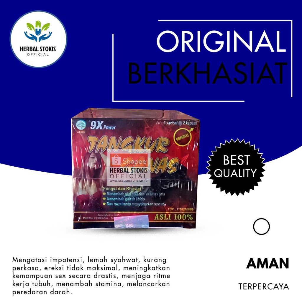 

Suplemen Kapsul Herbal Tangkur (Ganas) Original Suplemen Herbal Kesehatan Obat (Kuat) Pria