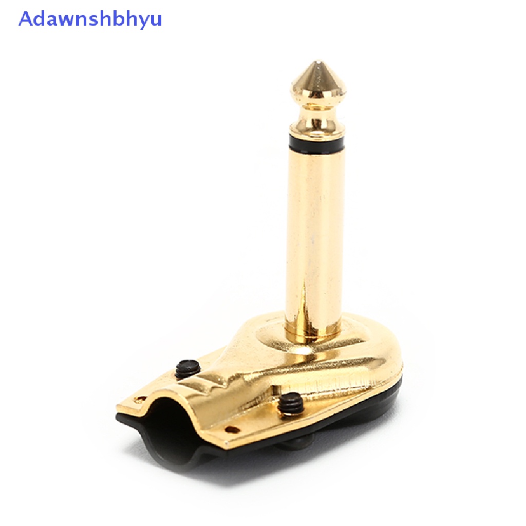 Adhyu 6.35mm Efek Gitar Pedal Connector Jack Adapter Colokan Gitar Elektrik ID