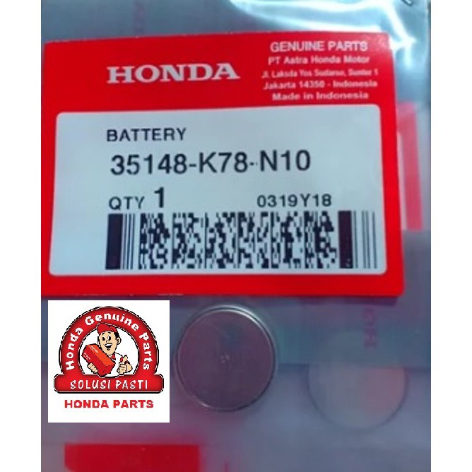 BATTERY BATERAI BATRAI BATRE REMOTE REMOT ADV PCX VARIO 150 160 FORZA SH150I XMAX AEROX LEXI ASLI ORI ORIGINAL AHM HONDA HGP