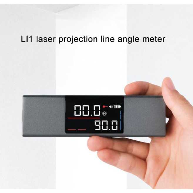 (BISA COD) FTIHSHP DUKA ATuMan Digital Protractor Inclinometer Laser Pengukur Kemiringan - LI1