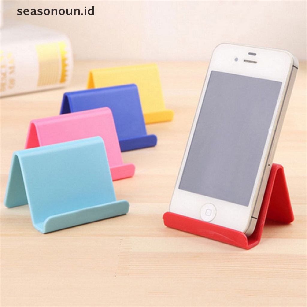 Seasonoun Universal Adjustable Untuk Phone Holder Stand Portable Handphone Desktop Holder.