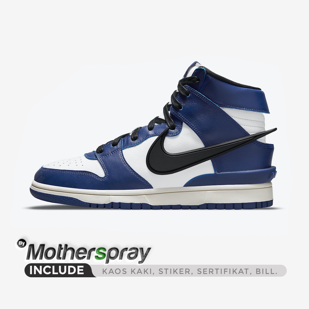 SEPATU NIKE SB HIGH AMBUSH BLUE WHITE