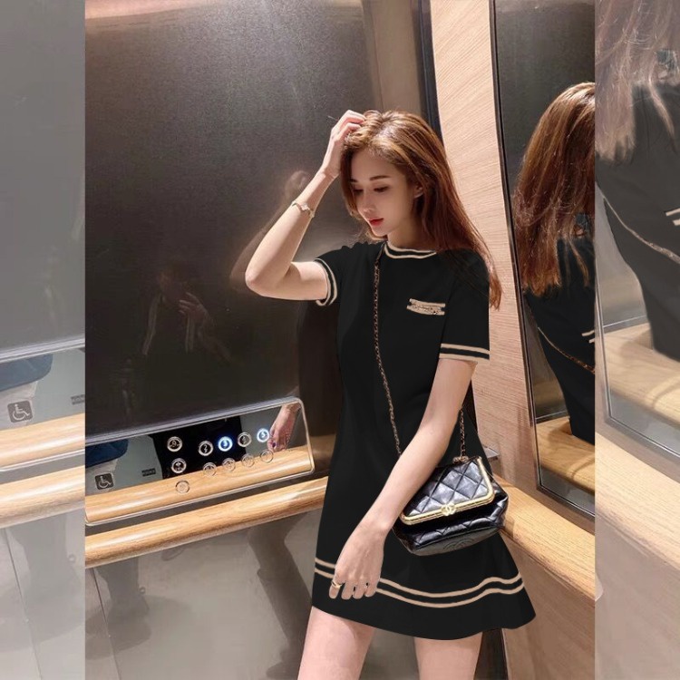 AJWShop QC Dress Korean Style Rajut Import Premium Kekinian | Dress Korean Style Remaja Import | Dress Wanita Korea Import Rajut Premium | Dress Wanita Kekinian | Dress Korea Kekinian Drakor | Dress Wanita Casual Dress