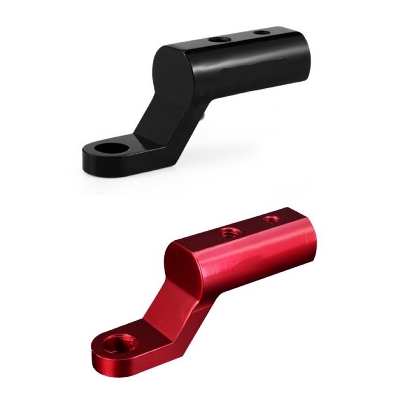 Extension Bar Bracket Lubang 4mm 6mm Motor Side Mirror Universal Adaptor Phone Holder Spotlight GoPro