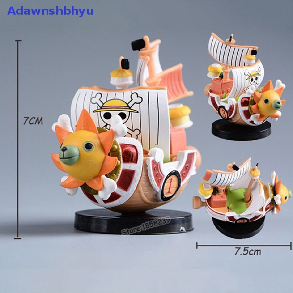 Adhyu 1Pc One Piece Going Merry Thousand Sunny Grand Kapal Bajak Laut Action Figure ID