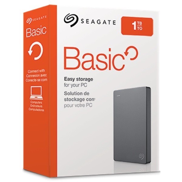 HARDISK EXTERNAL SEAGATE BASIC 1TB / HDD PORTABLE 3.0 1 TB GARANSI RESMI ORI
