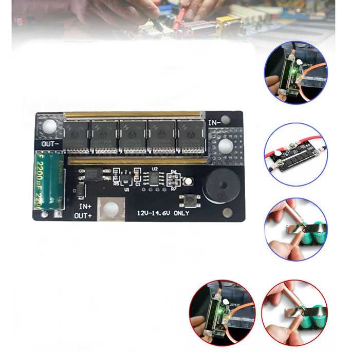 

DIY PCB Battery Spot Welder Portable Circuit Board AIDEEPEN MLP1