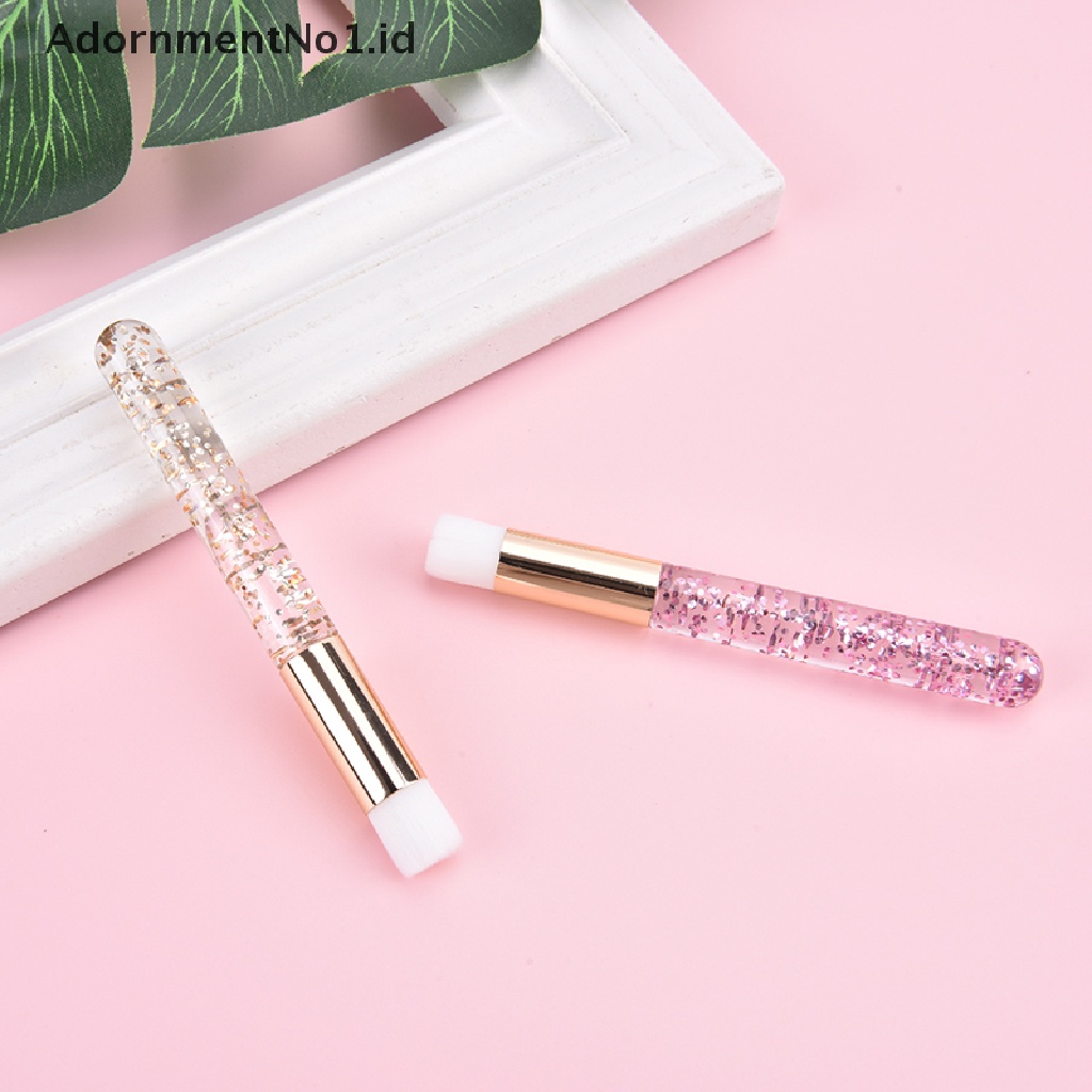 [AdornmentNo1] Sikat Pembersih Bulu Mata Payet Cuci Makeup Brush Eyelash Lash Extensions Tool [ID]