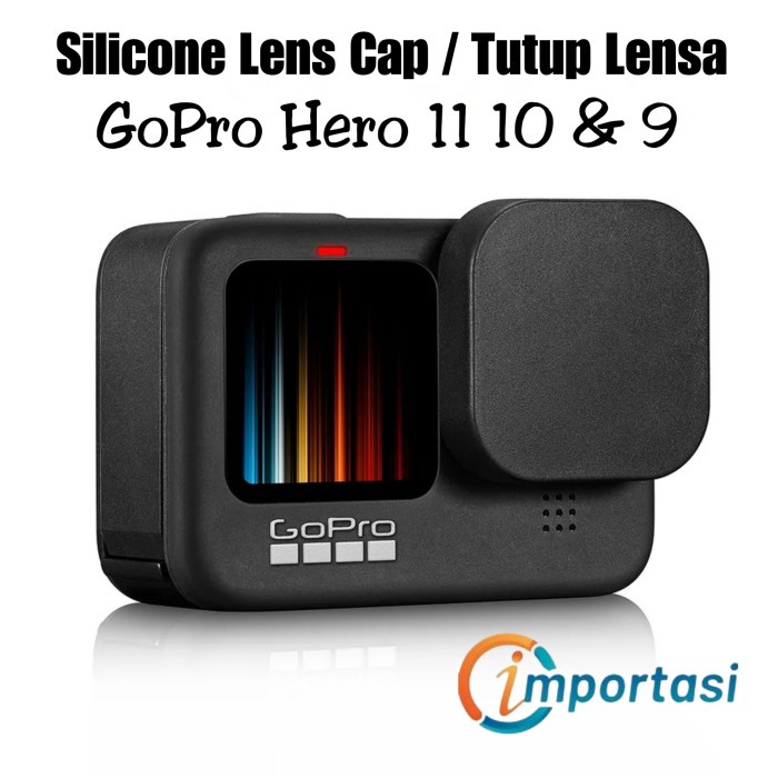 Lens Cap Tutup Lensa GoPro Hero 11 10 9 Pelindung Cover Camera