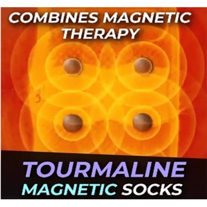 Kaos Kaki Terapi Pemanas Magnetic HEALTH SOCKS Self Heating Tourmaline