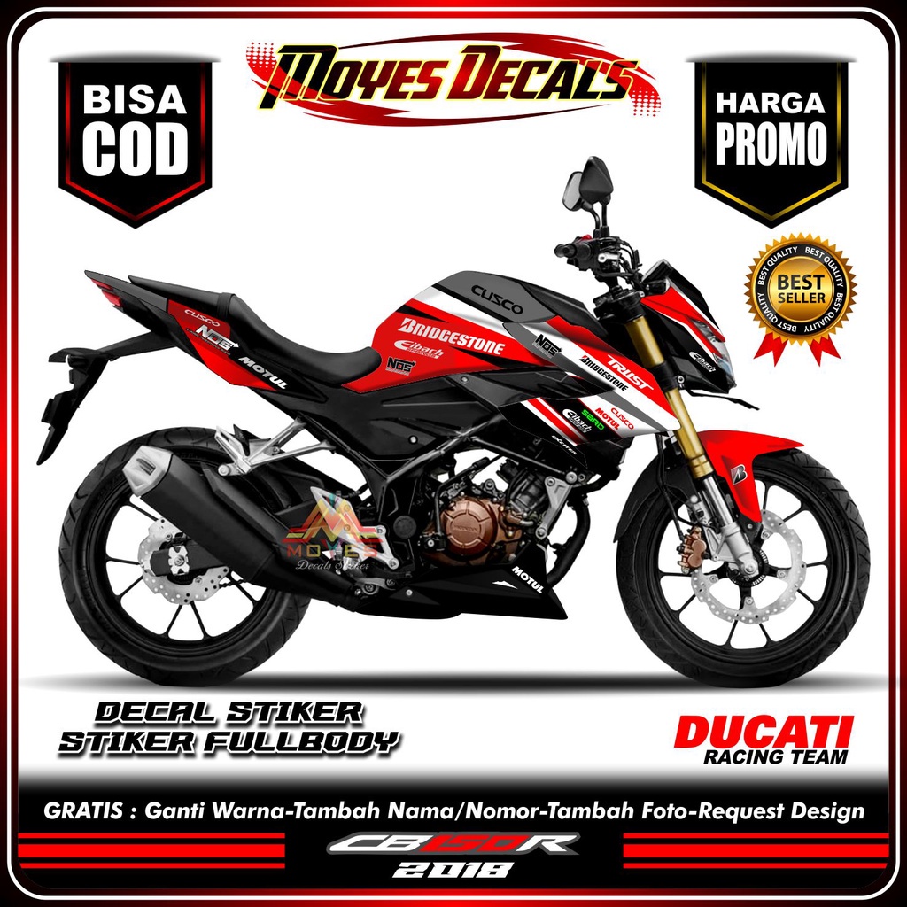 Decal CB150R New 2018 Decal Honda New CB 150R 2020