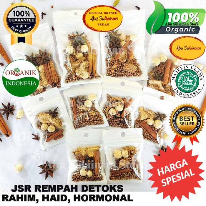 

Detox rahim JSR REMPAH / Promil / Hormonal / Pelancar Haid / Ultiamate Herbs JSR Rempah Abu Sulaiman 15 gr