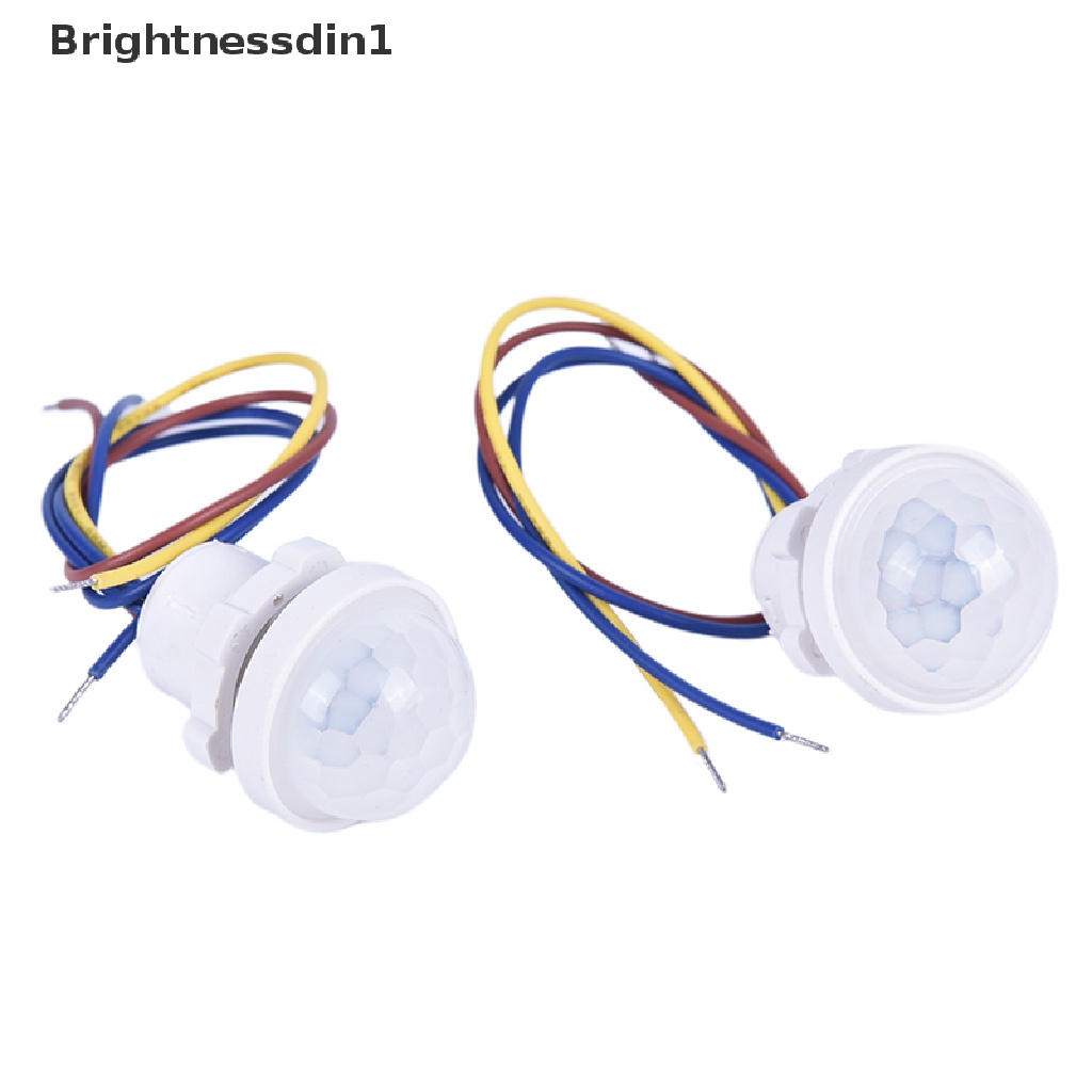 [Brightnessdin1] Rumah indoor outdoor Infrared Light Sensor Gerak Led Sensitif Lampu Malam  Butik