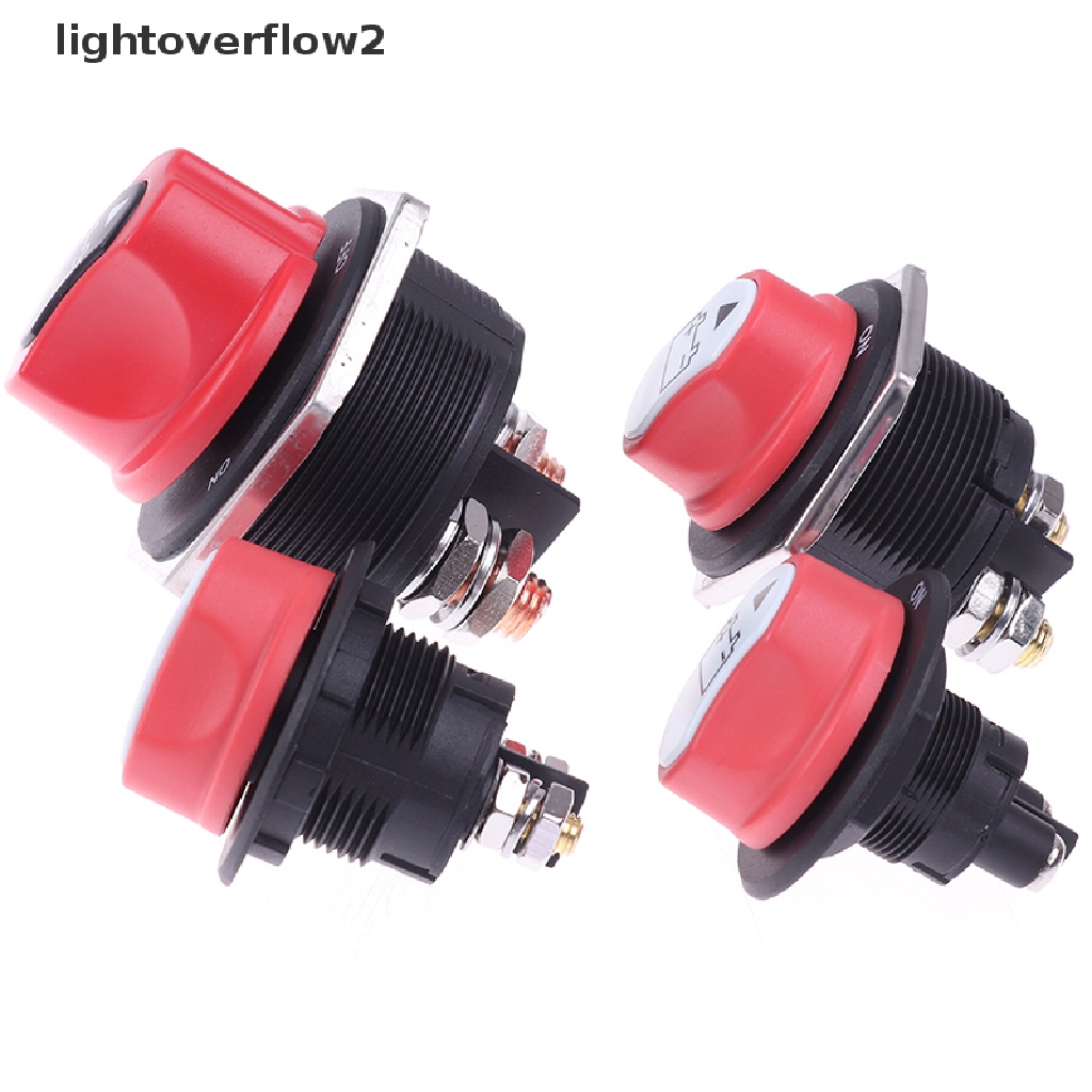 [lightoverflow2] 12v-32v 300A Saklar On/Off Master Putus Putar Cut Off Isolator  [ID] Baju Kaos Distro Pria Wanita Lengan Panjang [ID]