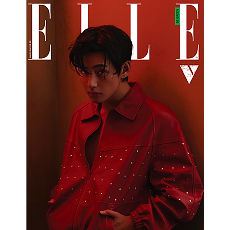 ELLE MAGAZINE - BTS V COVER_APR issue 2023 (with translation)_TXT pictorial