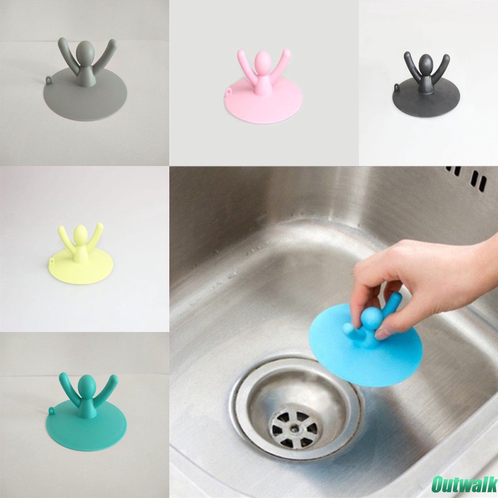 ღ Bau Tahan Floor Drain Anti Serangga Deodoran Floor Drain Anti Penyumbatan Piala Cover Wastafel Pasang dapur Toilet Floor Drain Cover Kamar Mandi Aksesoris