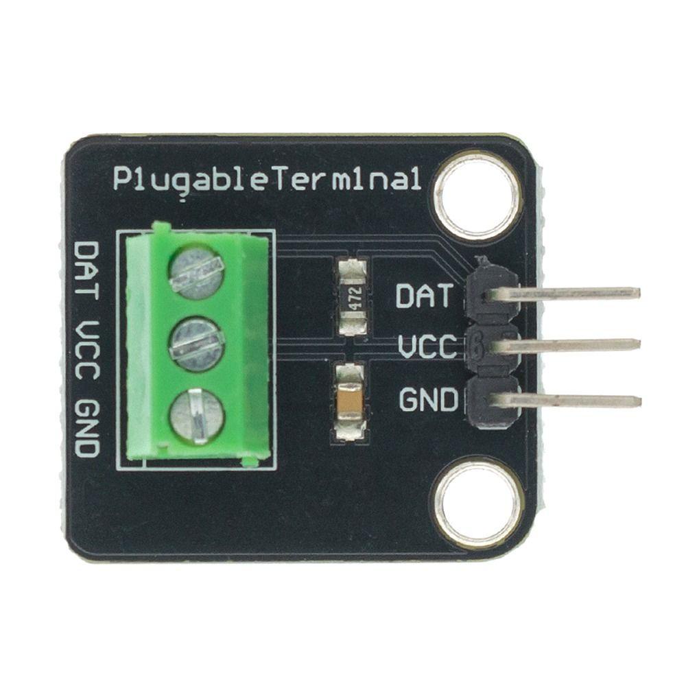 Populer Kit Modul Sensor Suhu Terminal Tahan Air Dapat Dicolok Untuk Arduino Kabel Sensor Digital