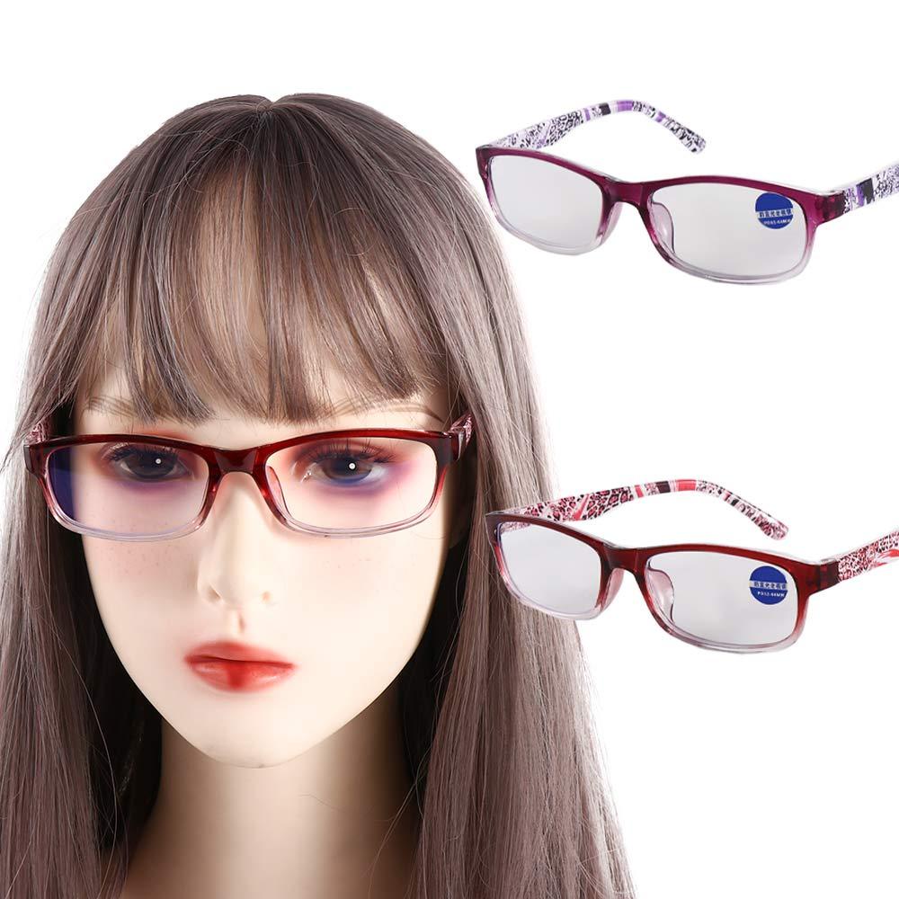 Mxbeauty Kacamata Presbyopia Wanita Luar Ruangan Motif Leopard Baca Pembesaran Anti Radiasi Hyperopia Eyewear