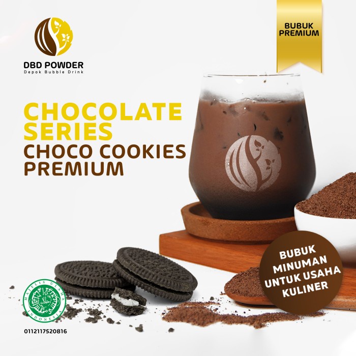 

Ready Stock- Bubuk Minuman Premium Cokelat Cookies - Powder Premium Choco Cookies