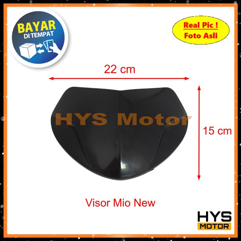 Visor / Windshield Yamaha Mio NEW J - Variasi Aksesoris Tameng Motor Depan